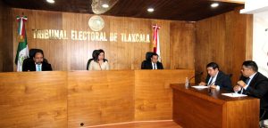 Integrantes del Pleno del Tribunal Electoral de Tlaxcala