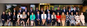 Participantes del Encuentro Regional de Institutos, Tribunales Electorales e INE 2023 en la IV Circunscripción Plurinominal